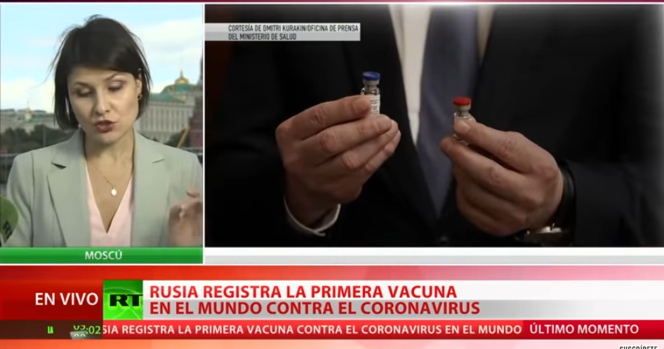 Putin anuncia el registro en Rusia de la primera vacuna contra el coronavirus del mundo