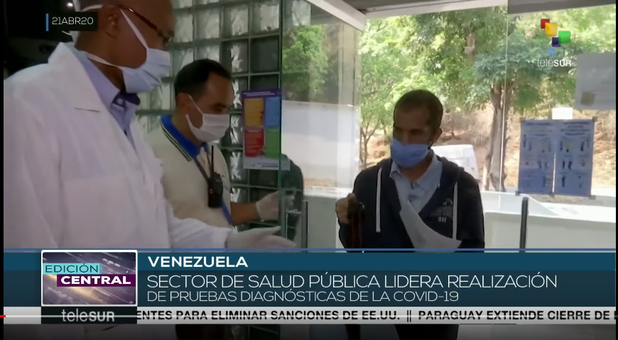 Venezuela ha aplicado más de 300mil pruebas para diagnosticar COVID-19